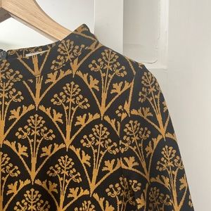 Boden knit blue/gold dress (rare!): 4R